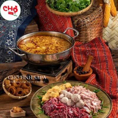 Lẩu riêu cua bắp bò Hà Nội đặc biệt