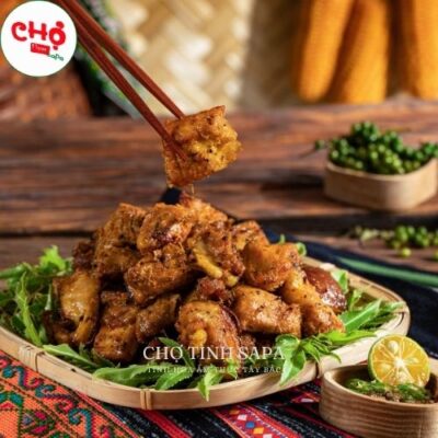 Lợn Mường nướng