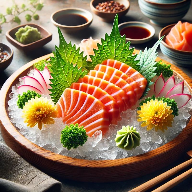 Sashimi cá hồi