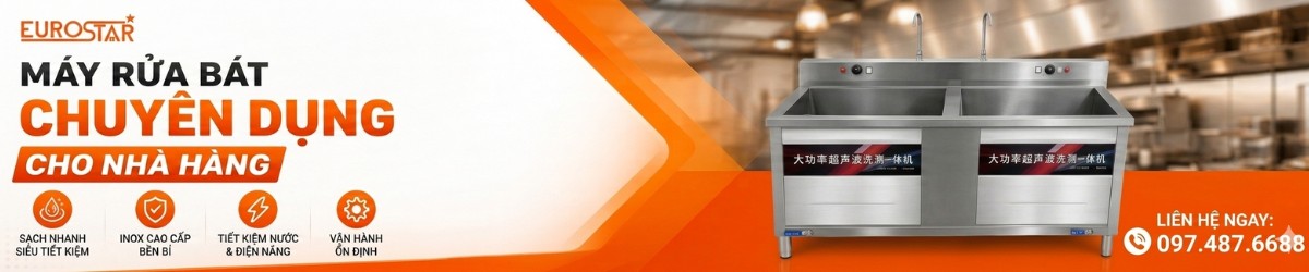 Máy rửa bát công nghiệp chuyên dụng cho nhà hàng
